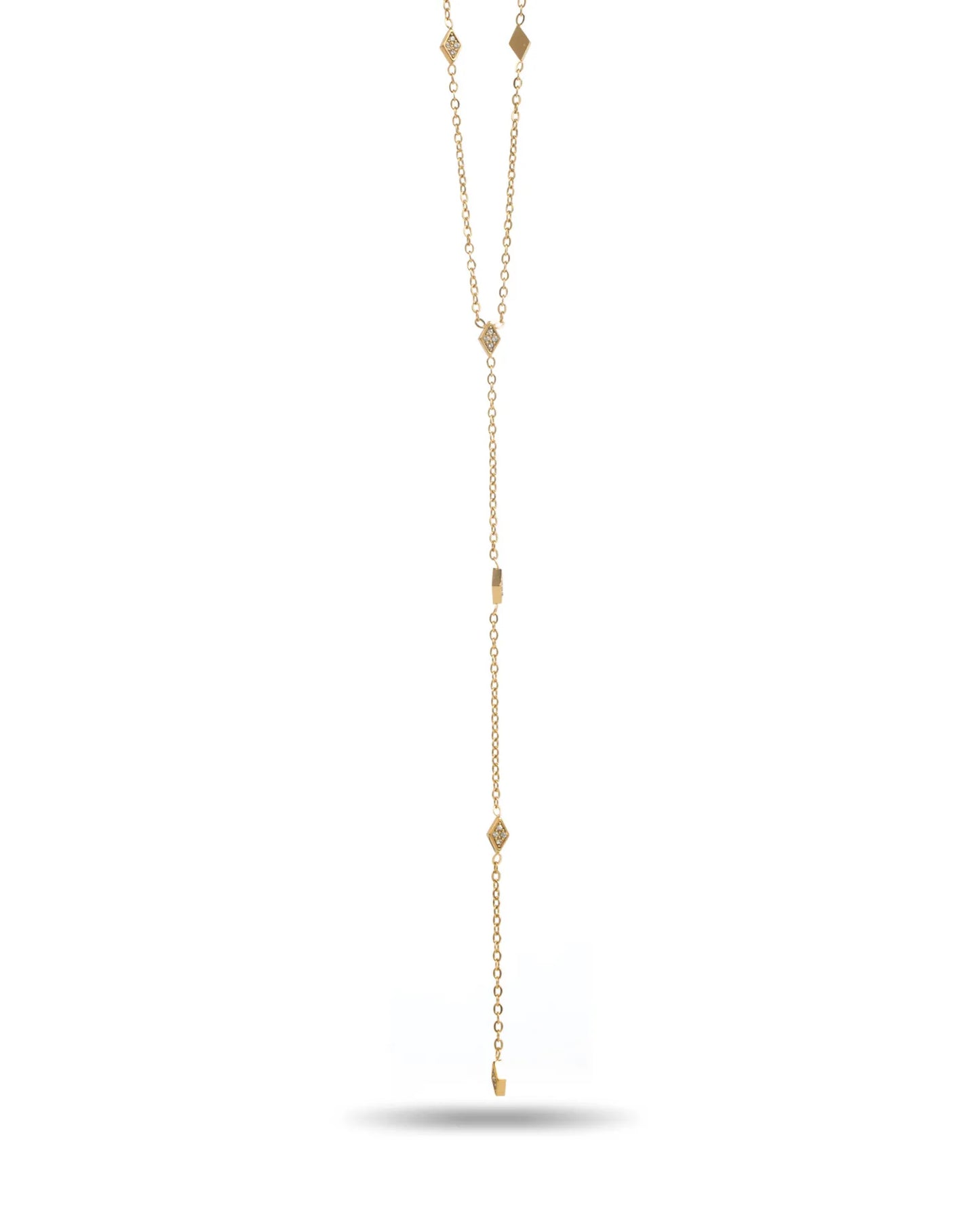 Long collier -  Doré