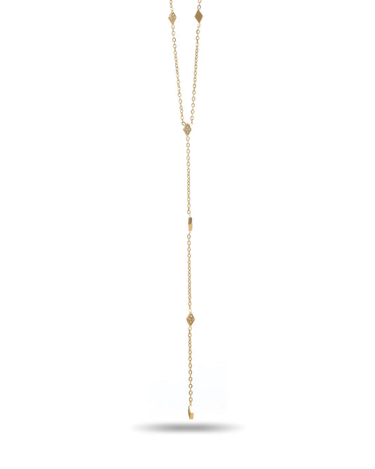 Long collier -  Doré