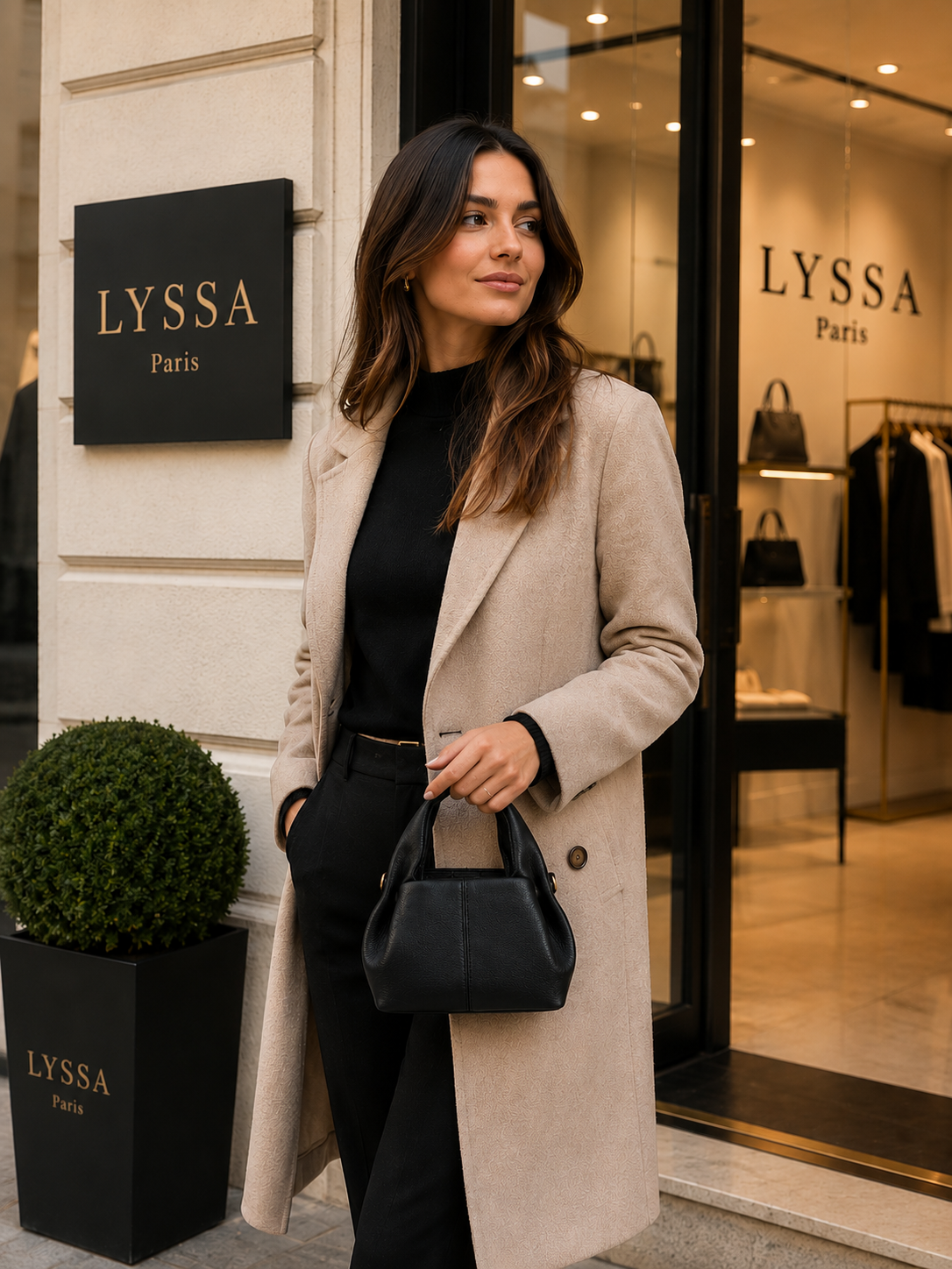 LYSSA MILA - noir