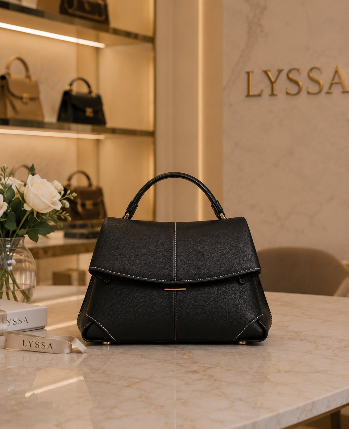 LYSSA SIGNATURE - Noir