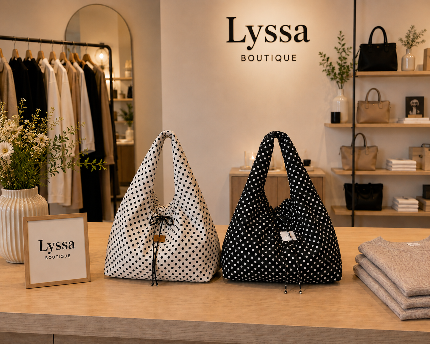 LYSSA REVERSIA - blanc ou  noir(réversible)